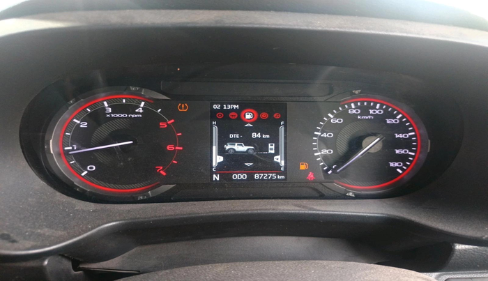 2023 Mahindra Thar LX D HT 2WD MT, Diesel, Manual, 87,275 km, interior