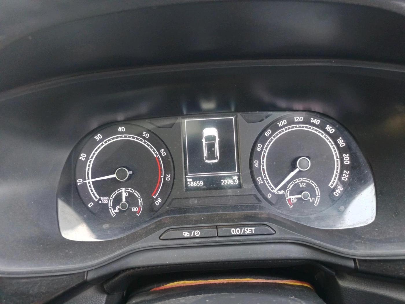 2021 Skoda KUSHAQ STYLE 1.0L TSI MT, Petrol, Manual, 58,659 km, interior