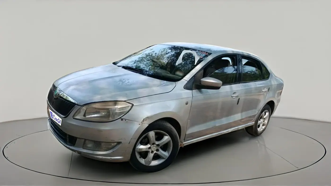 2012 Skoda Rapid ELEGANCE 1.6 TDI CR MT, Diesel, Manual, 1,56,488 km, exterior