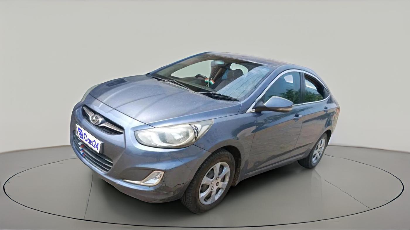 2013 Hyundai Verna FLUIDIC 1.4 VTVT, Petrol, Manual, 76,427 km, exterior