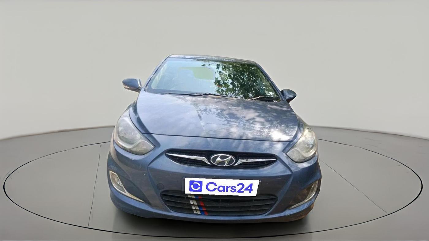2013 Hyundai Verna FLUIDIC 1.4 VTVT, Petrol, Manual, 76,427 km, exterior