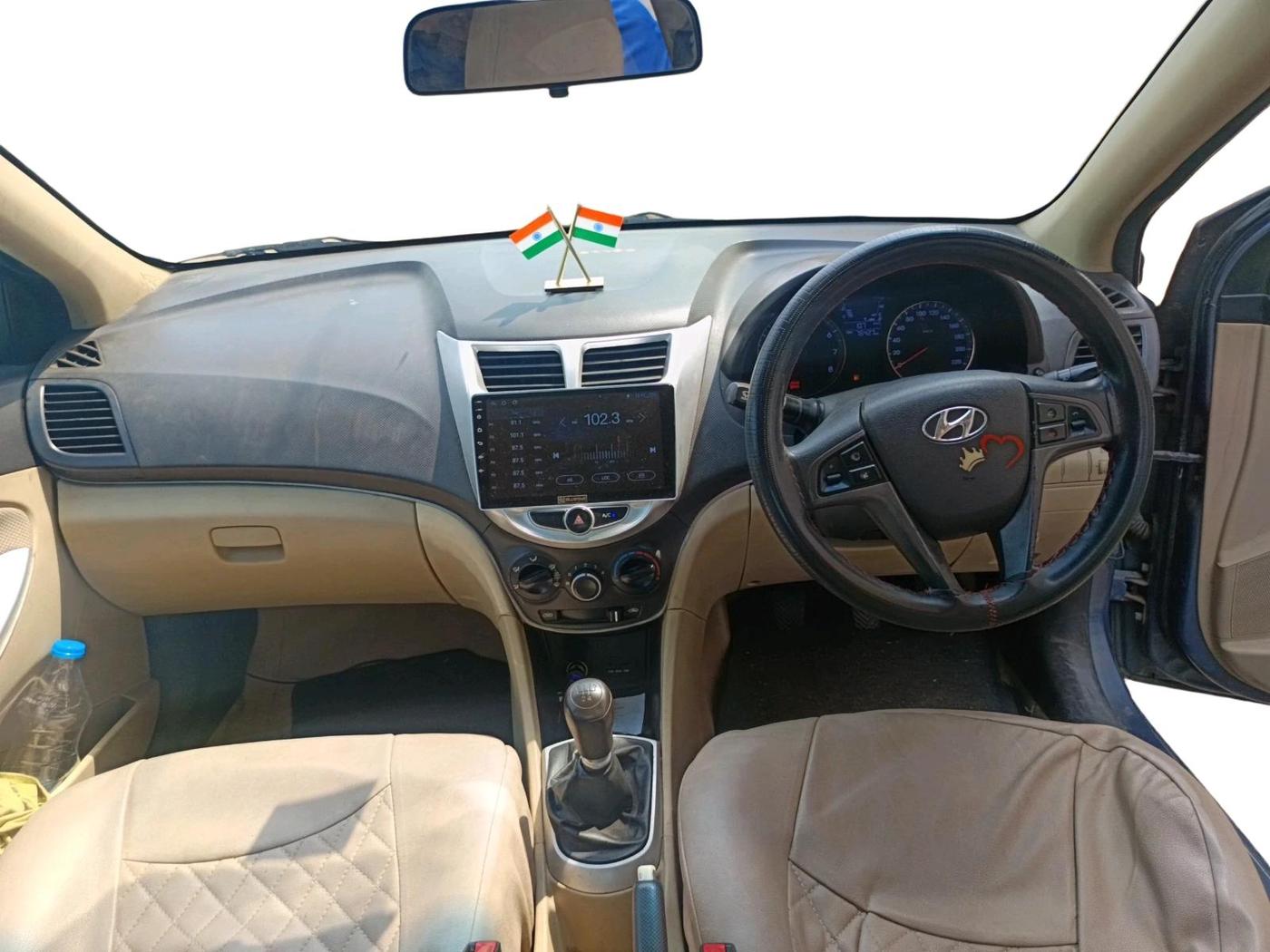 2013 Hyundai Verna FLUIDIC 1.4 VTVT, Petrol, Manual, 76,427 km, interior