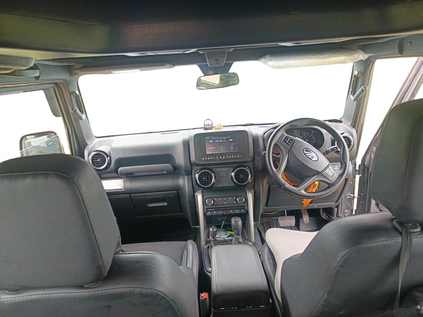 2022 Mahindra Thar LX PETROL HT 4WD AT, Petrol, Automatic, 43,000 km, interior