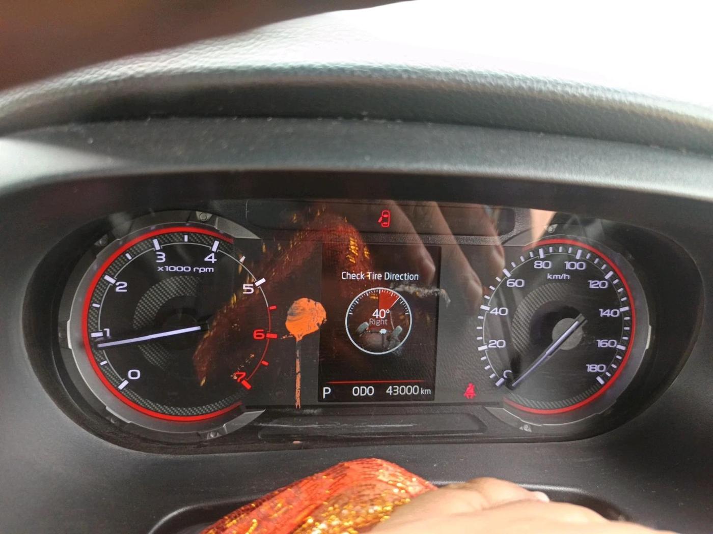 2022 Mahindra Thar LX PETROL HT 4WD AT, Petrol, Automatic, 43,000 km, interior