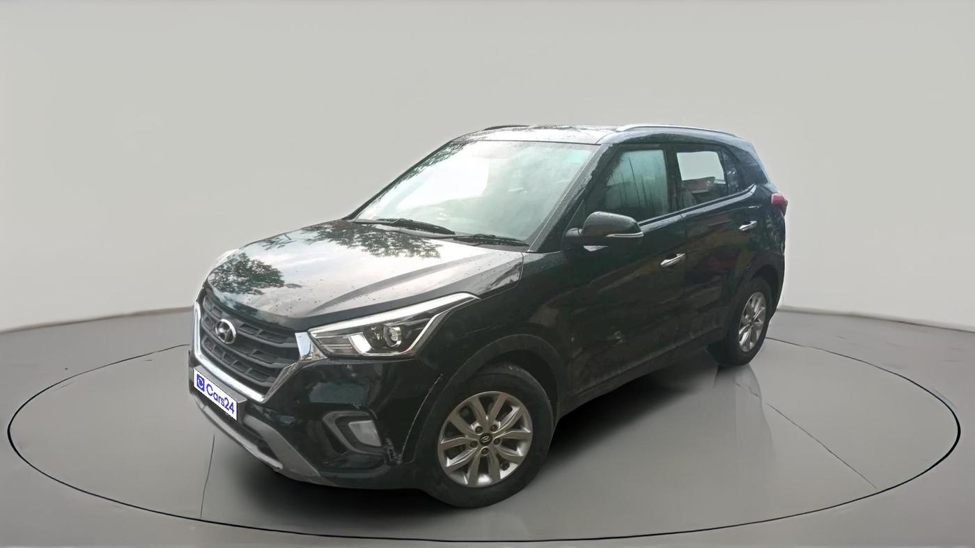 2018 Hyundai Creta SX 1.6 PETROL, Petrol, Manual, 76,396 km, exterior