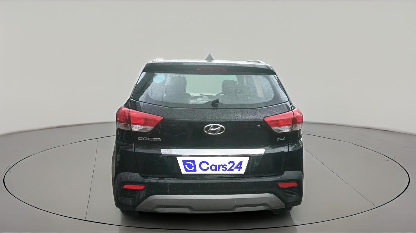 2018 Hyundai Creta SX 1.6 PETROL, Petrol, Manual, 76,396 km, exterior