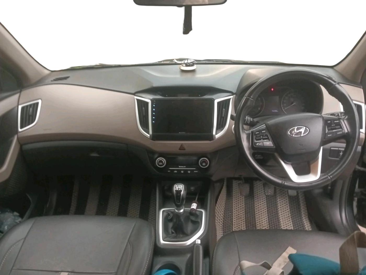 2018 Hyundai Creta SX 1.6 PETROL, Petrol, Manual, 76,396 km, interior