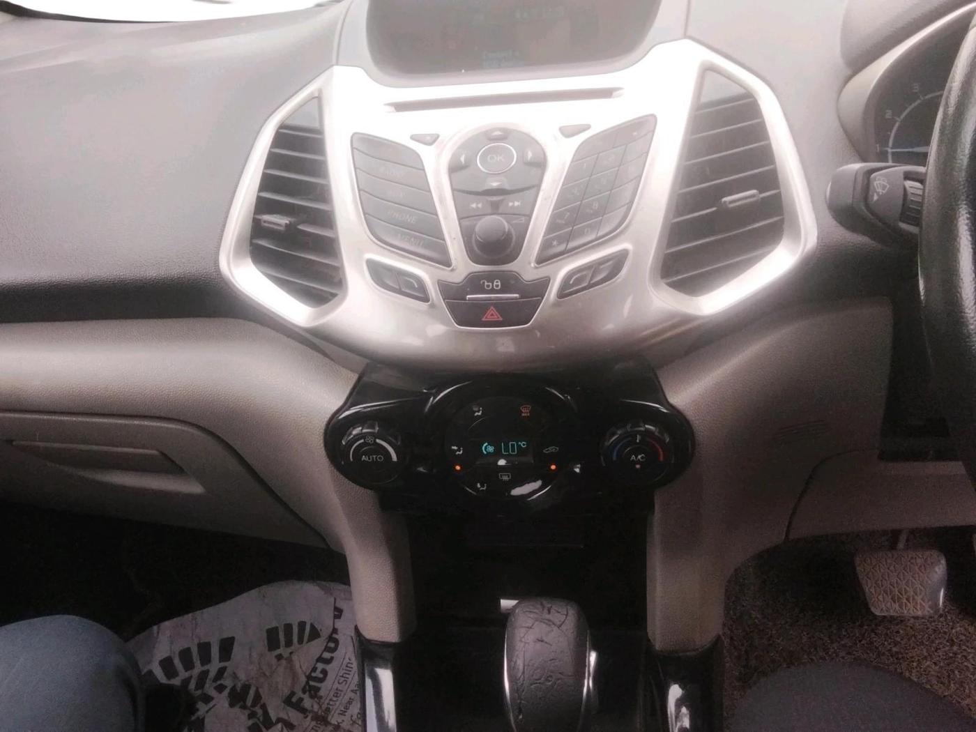 2017 Ford Ecosport TITANIUM 1.5L PETROL AT, Petrol, Automatic, 85,296 km, interior