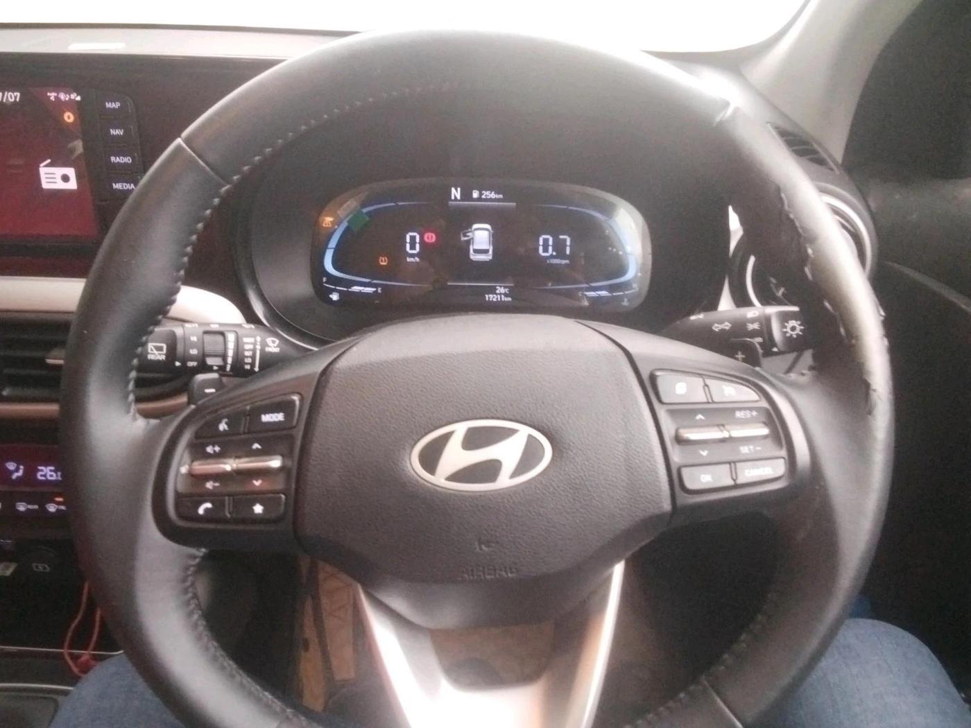 2023 Hyundai EXTER SX(O) CONNECT 1.2 AMT, Petrol, Automatic, 17,211 km, interior