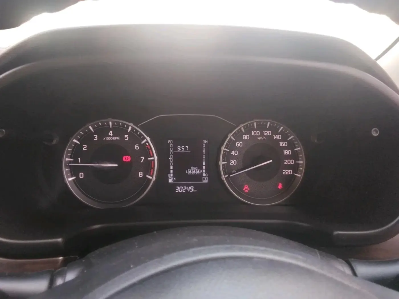 2024 Maruti BREZZA LXI, Petrol, Manual, 30,249 km, interior