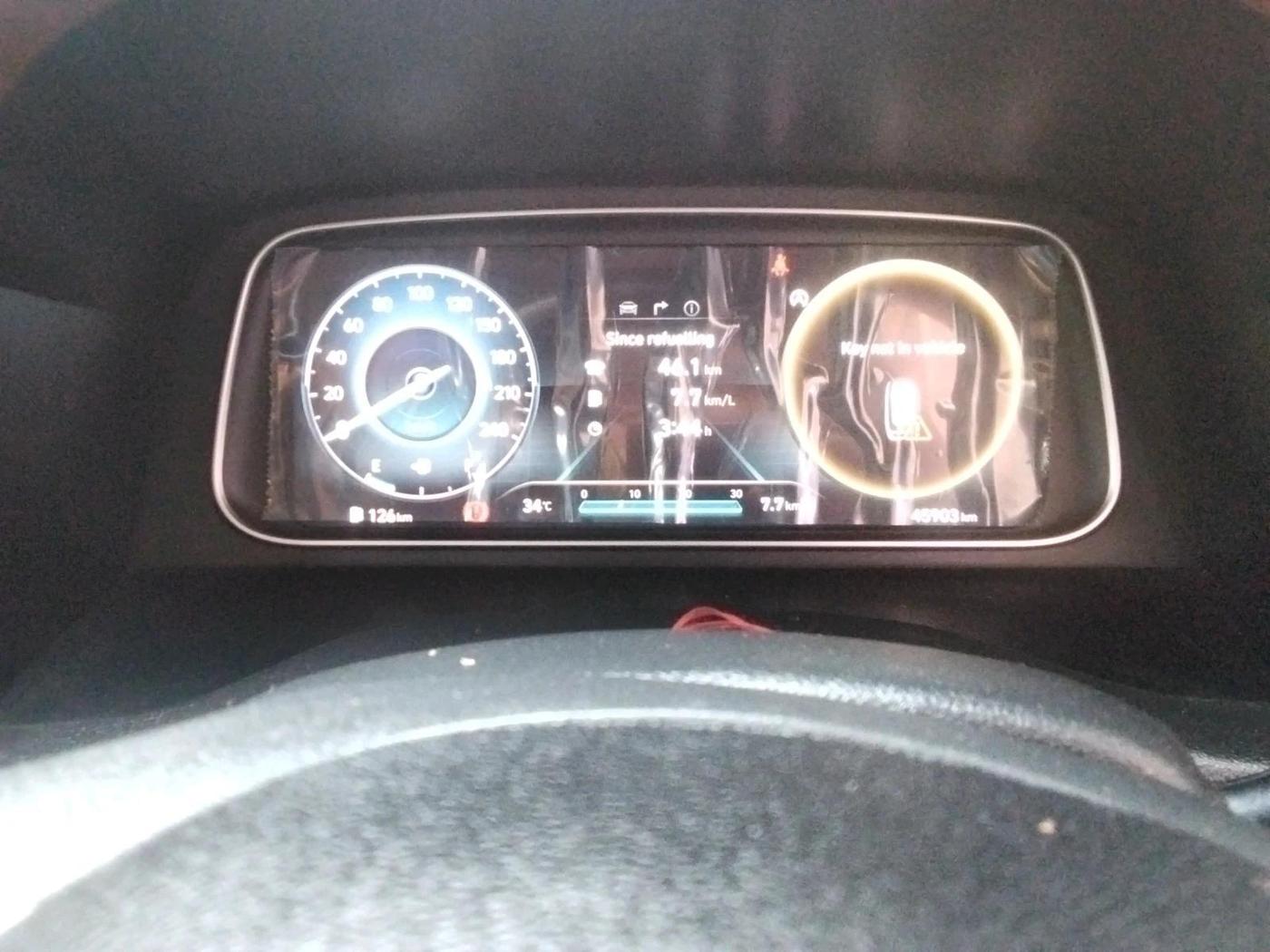2024 Hyundai ALCAZAR PLATINUM 1.5 TURBO PETROL MT 7STR, Petrol, Manual, 45,903 km, interior