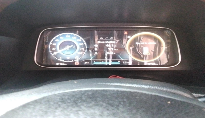 2024 Hyundai ALCAZAR PLATINUM 1.5 TURBO PETROL MT 7STR, Petrol, Manual, 45,903 km, interior