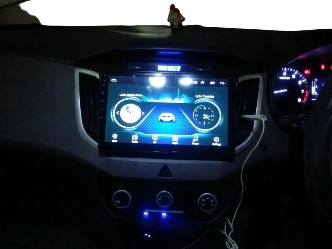 2018 Hyundai Creta E PLUS 1.6 PETROL, Petrol, Manual, 54,858 km, interior