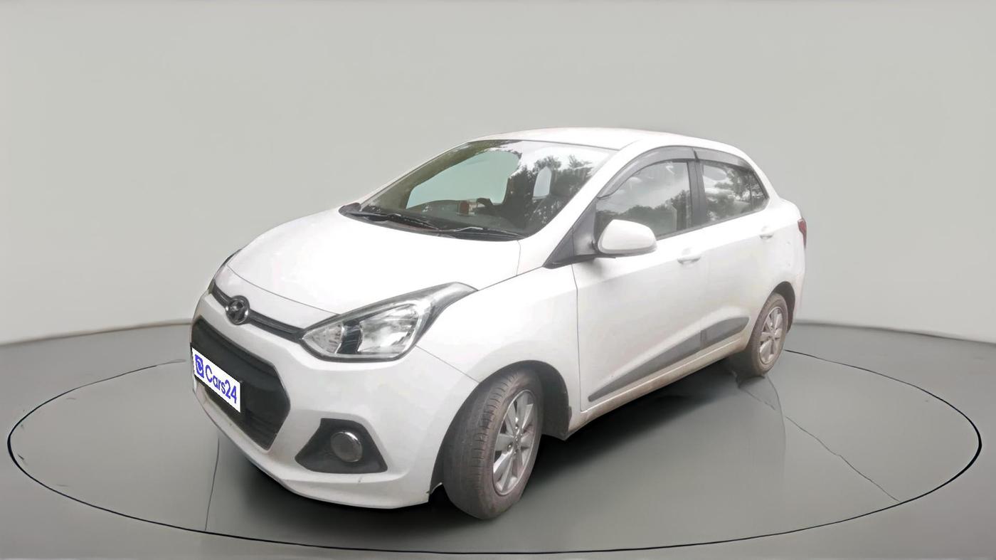 2016 Hyundai Xcent SX 1.2, Petrol, Manual, 1,00,451 km, exterior