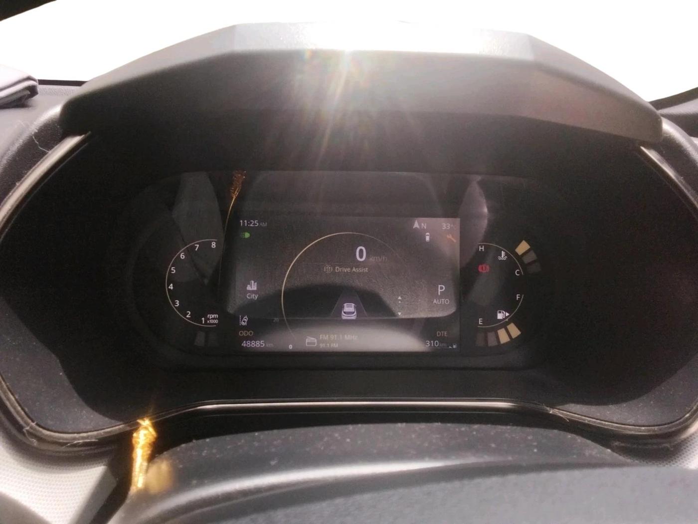 2023 Tata Harrier XZA PLUS O DARK EDITION, Diesel, Automatic, 48,885 km, interior