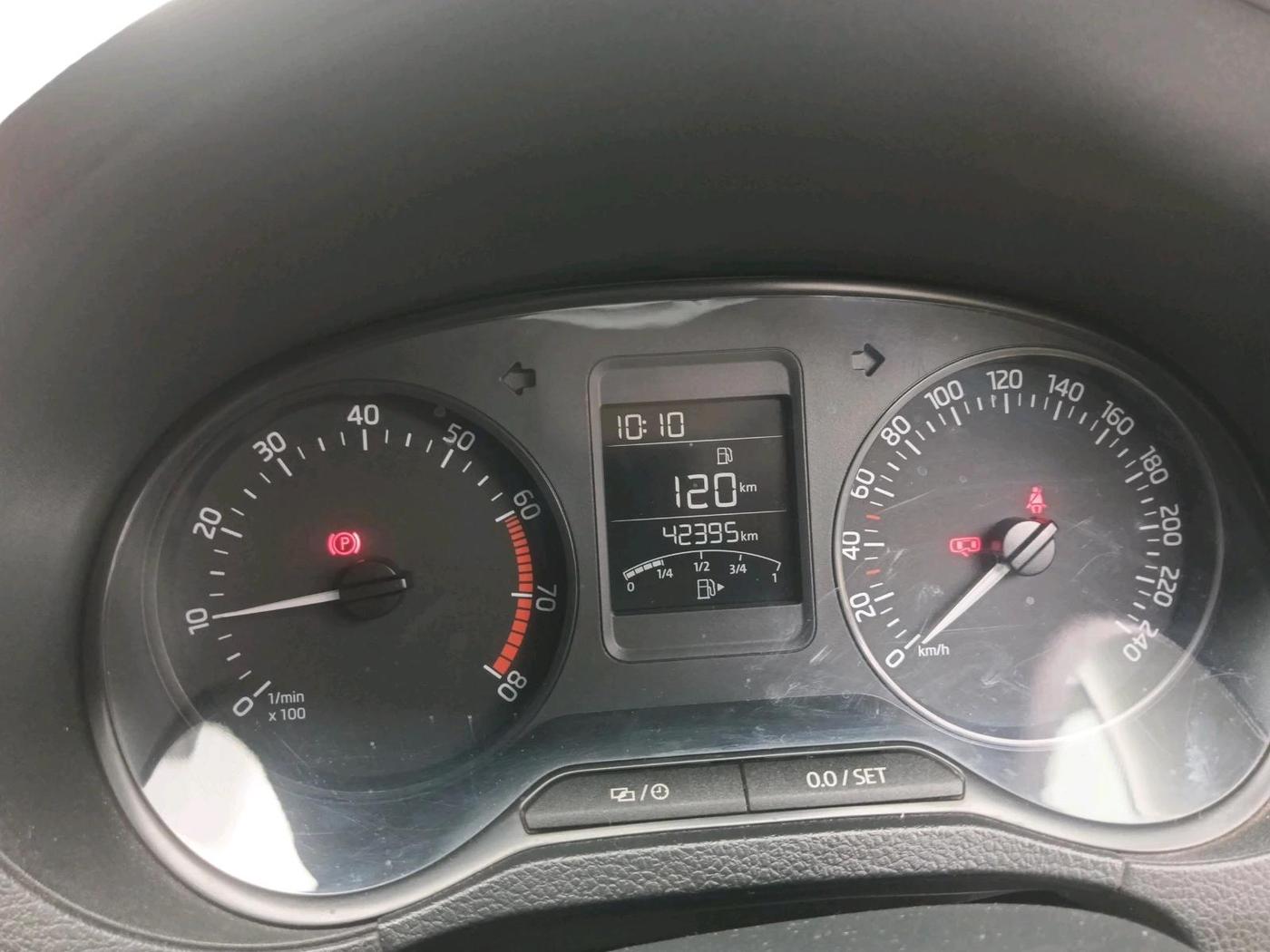2020 Skoda Rapid 1.0 AMBITION TSI MT, Petrol, Manual, 42,395 km, interior