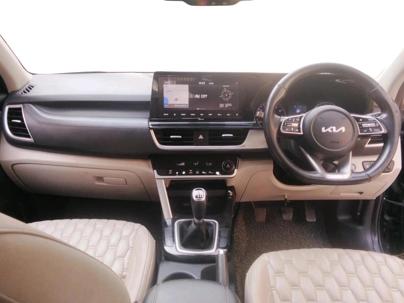 2022 KIA SELTOS HTX PETROL 1.5, Petrol, Manual, 38,690 km, interior
