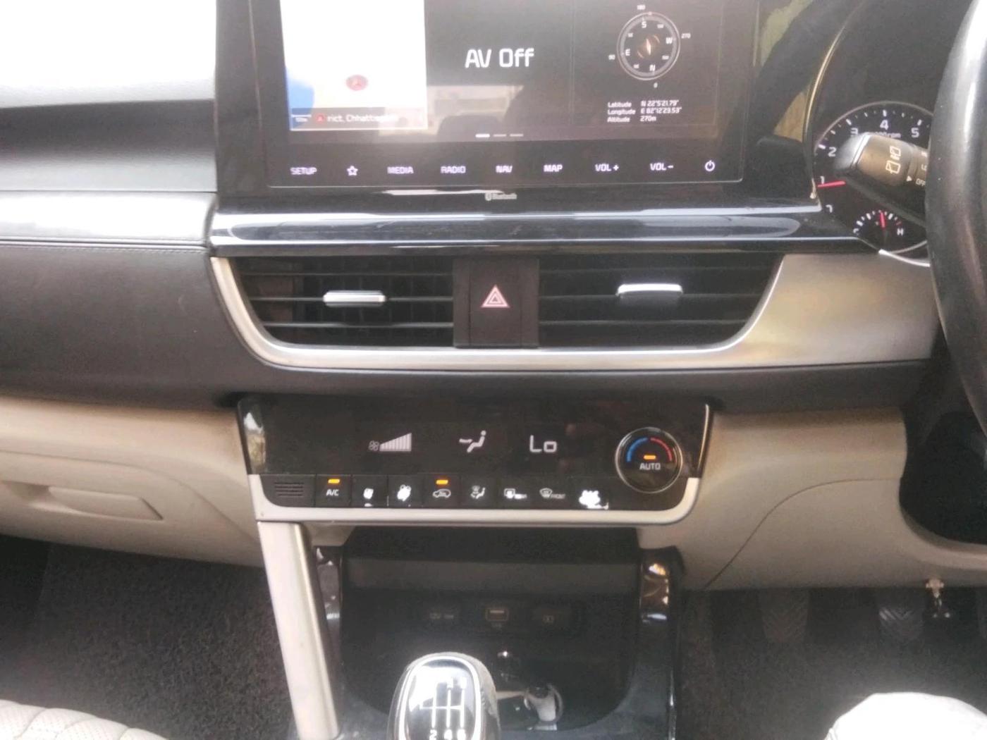 2022 KIA SELTOS HTX PETROL 1.5, Petrol, Manual, 38,690 km, interior