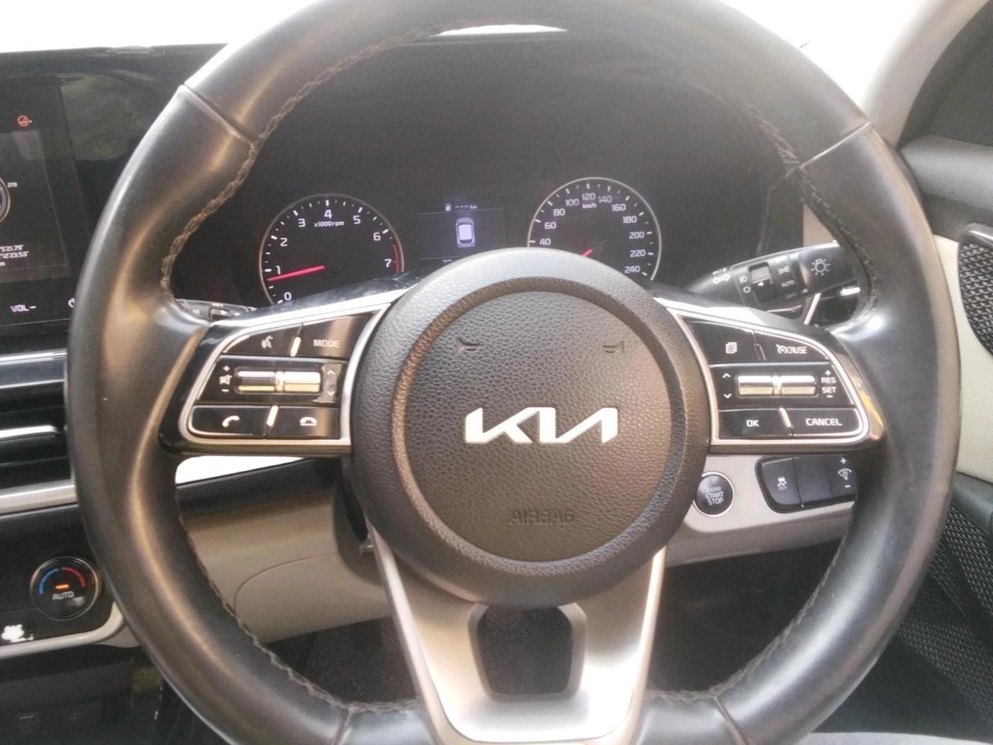 2022 KIA SELTOS HTX PETROL 1.5, Petrol, Manual, 38,690 km, interior