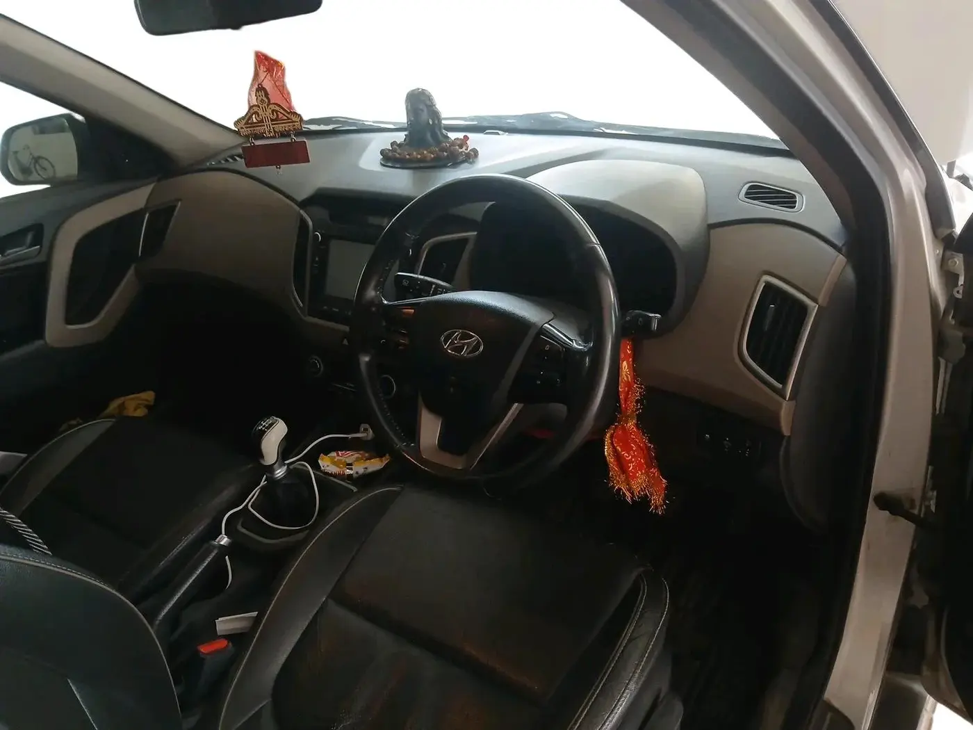 2017 Hyundai Creta SX (O) 1.6 DIESEL, Diesel, Manual, 1,37,358 km, interior