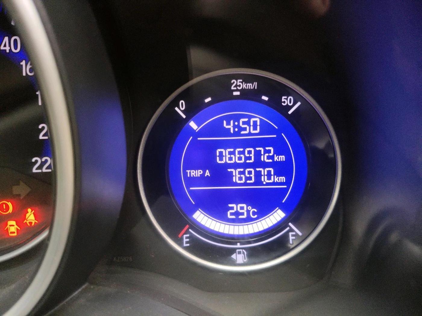 2019 Honda WR-V 1.2L I-VTEC S MT, Petrol, Manual, 66,972 km, interior