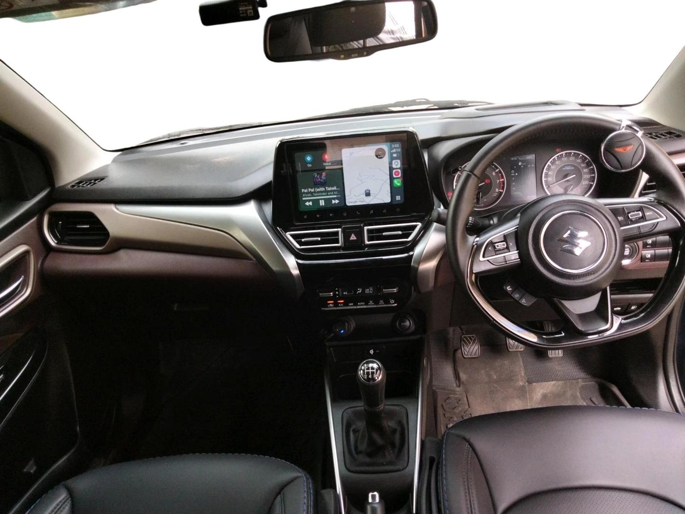 2023 Maruti FRONX ALPHA 1.0 TURBO MT, Petrol, Manual, 58,102 km, interior