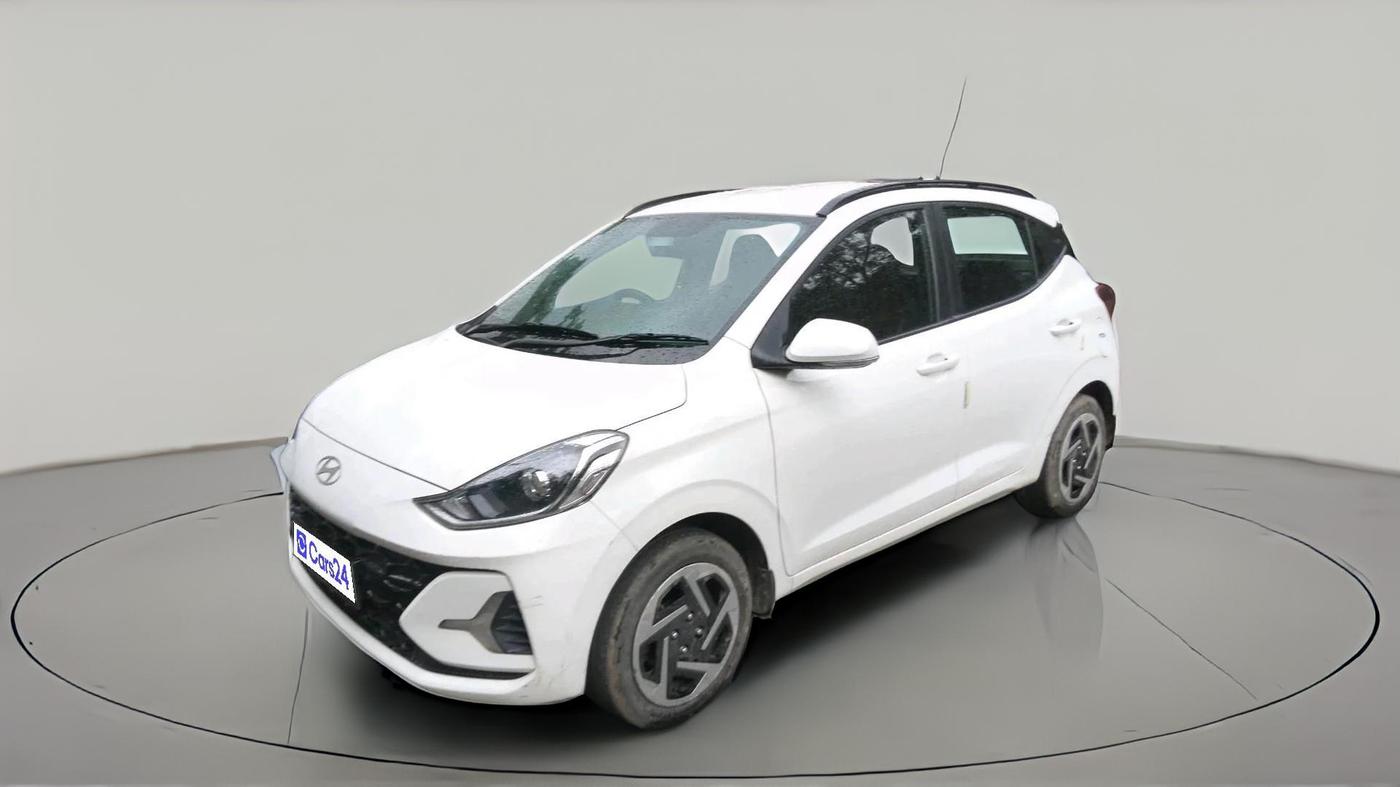 2023 Hyundai GRAND I10 NIOS SPORTZ AMT 1.2 KAPPA VTVT, Petrol, Automatic, 22,521 km, exterior