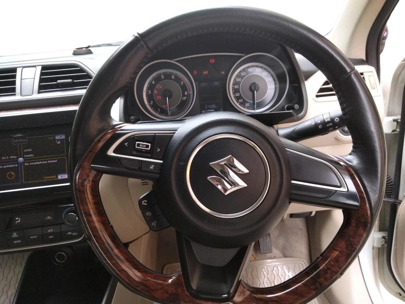 2018 Maruti Dzire ZXI PLUS, Petrol, Manual, 31,428 km, interior
