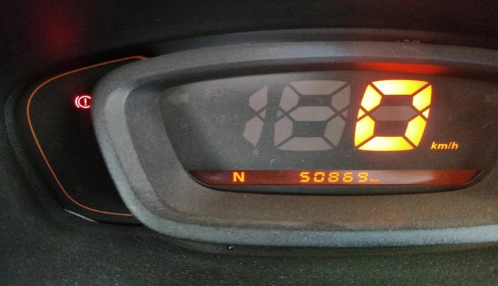 2018 Renault Kwid CLIMBER 1.0 AMT, Petrol, Automatic, 50,869 km, interior