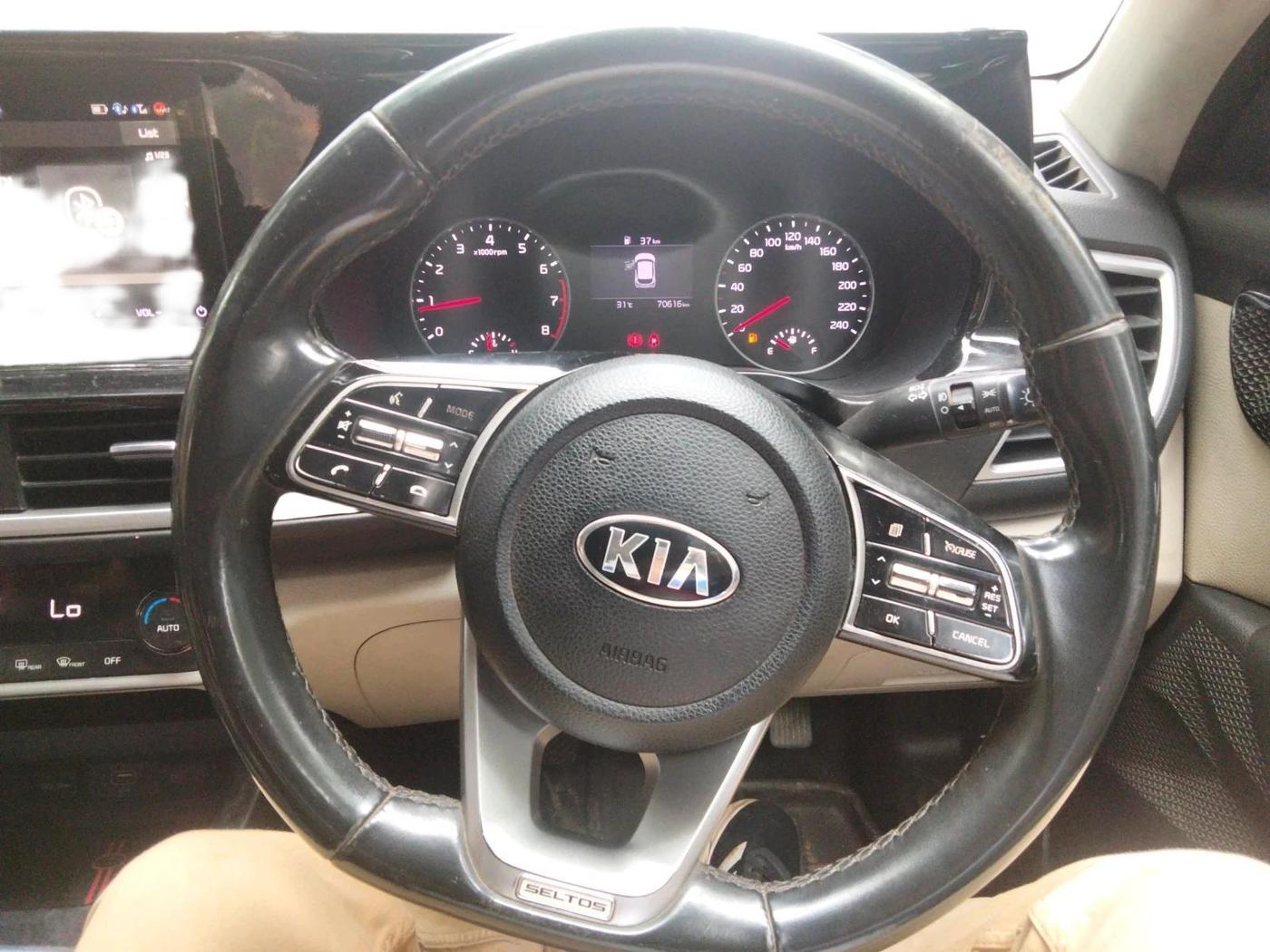 2021 KIA SELTOS HTX 1.5 PETROL, Petrol, Manual, 70,616 km, interior