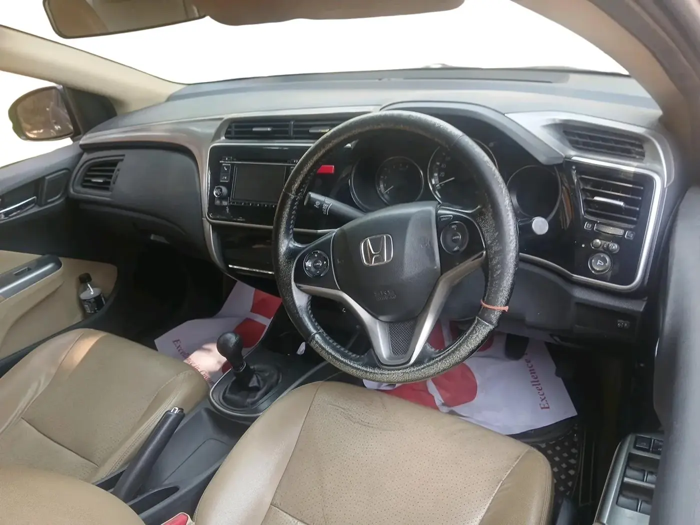 2015 Honda City 1.5L I-DTEC VX, Diesel, Manual, 91,439 km, interior
