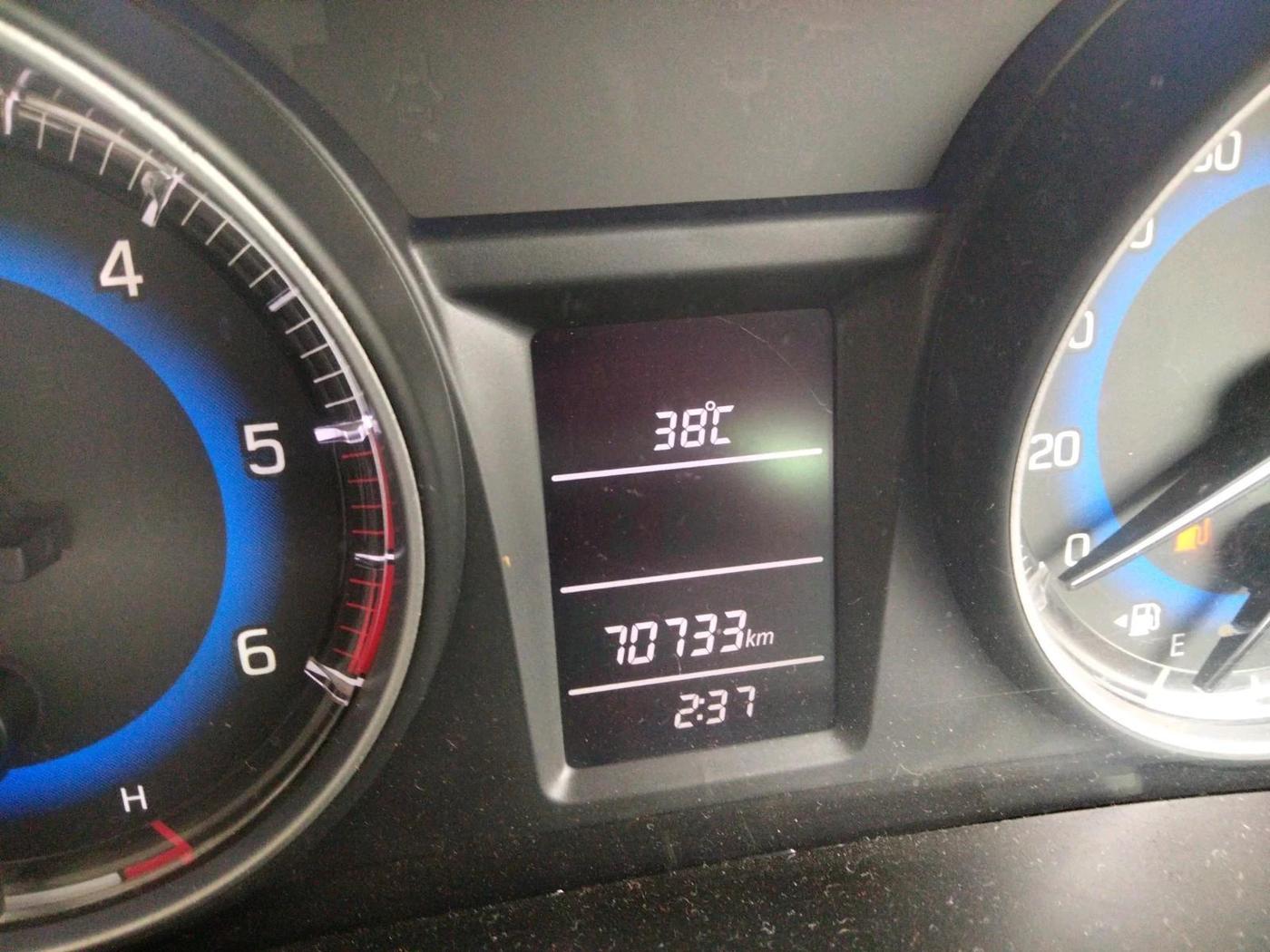 2016 Maruti Baleno DELTA DIESEL 1.3, Diesel, Manual, 70,733 km, interior