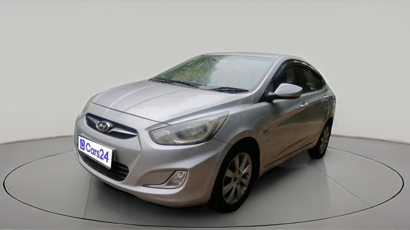 2012 Hyundai Verna FLUIDIC 1.6 CRDI SX, Diesel, Manual, 1,76,782 km, exterior
