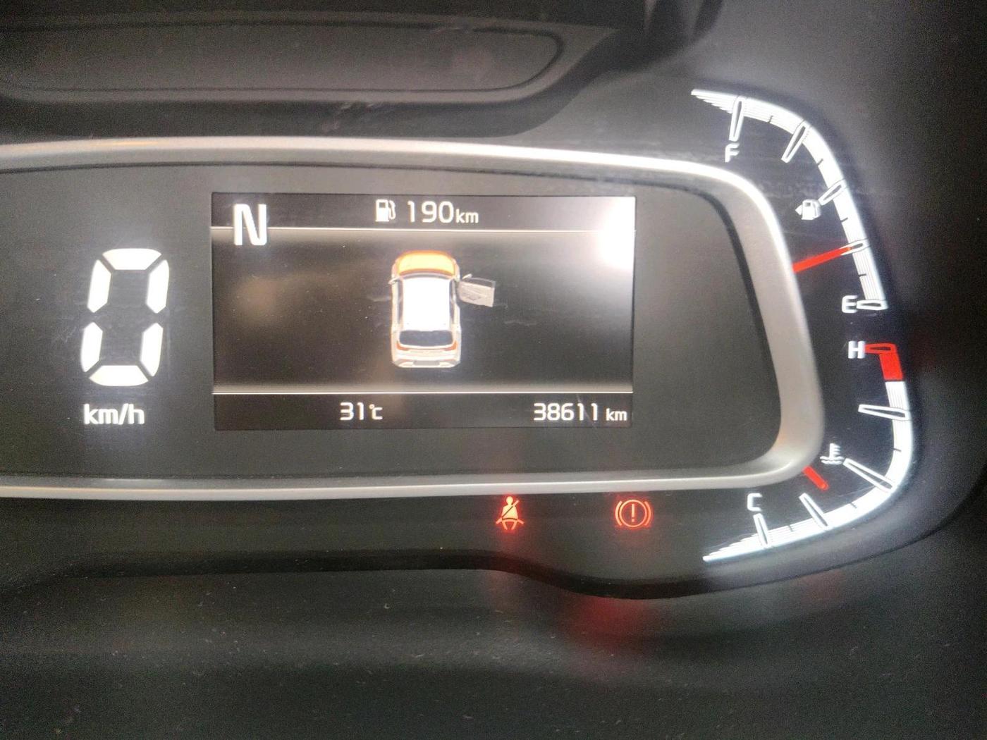 2020 KIA SONET GTX PLUS 1.0 IMT, Petrol, Manual, 38,611 km, interior