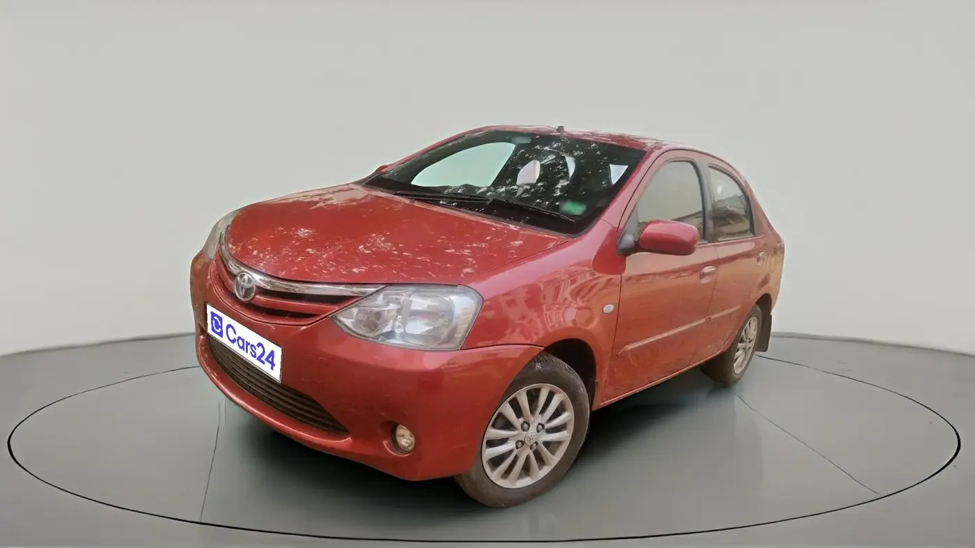 2011 Toyota Etios V, Petrol, Manual, 18,001 km, exterior