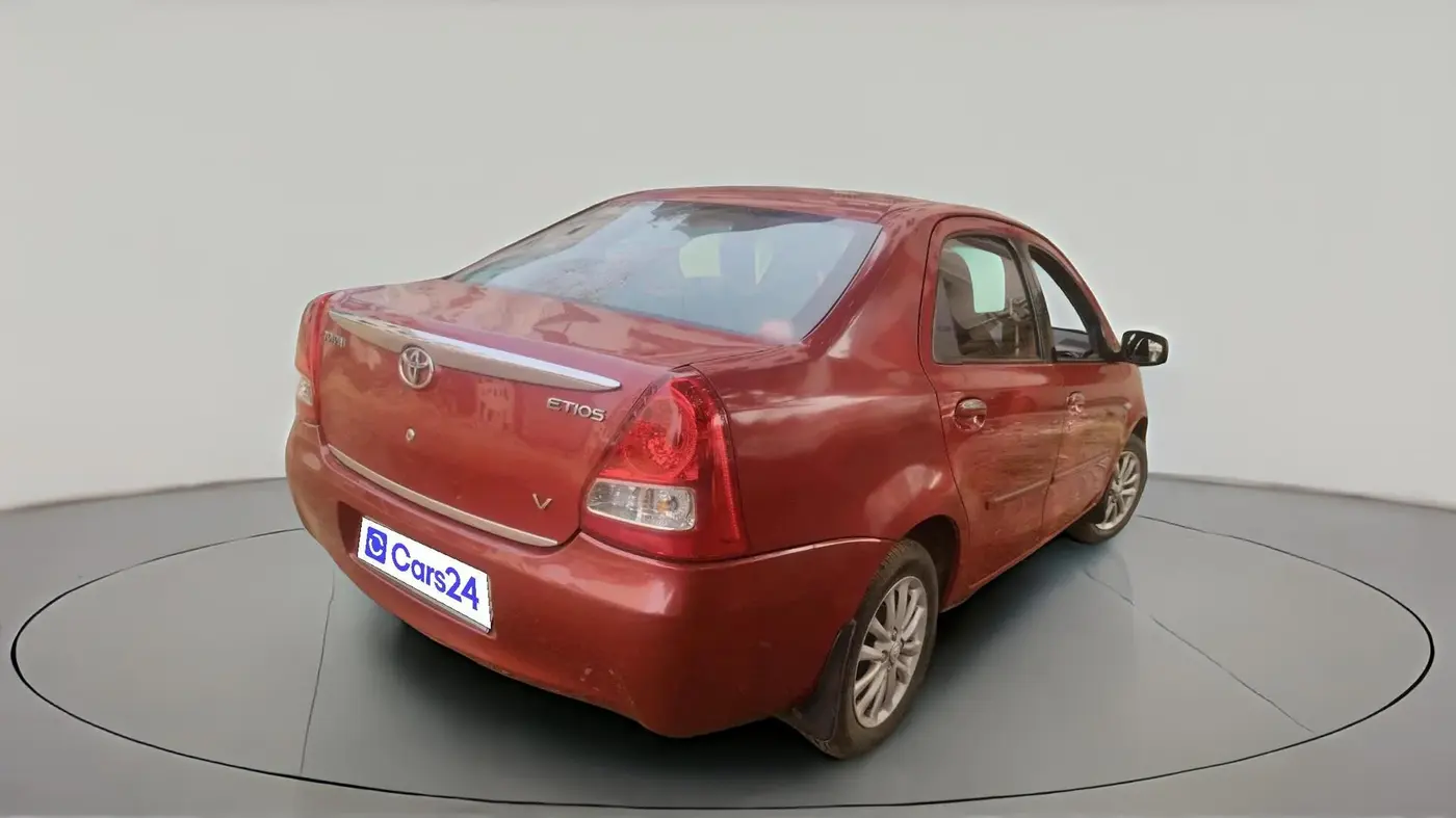 2011 Toyota Etios V, Petrol, Manual, 18,001 km, exterior
