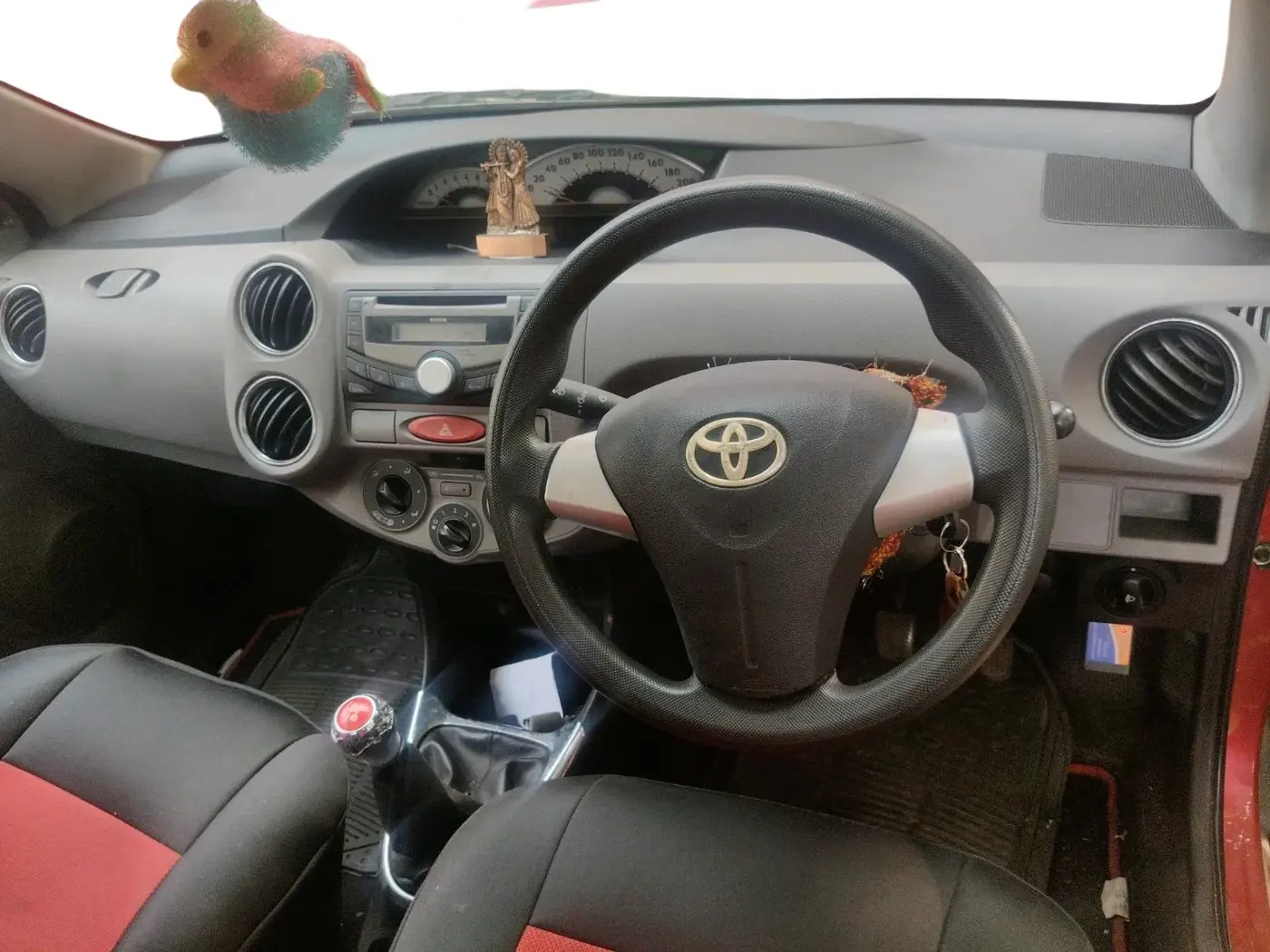 2011 Toyota Etios V, Petrol, Manual, 18,001 km, interior