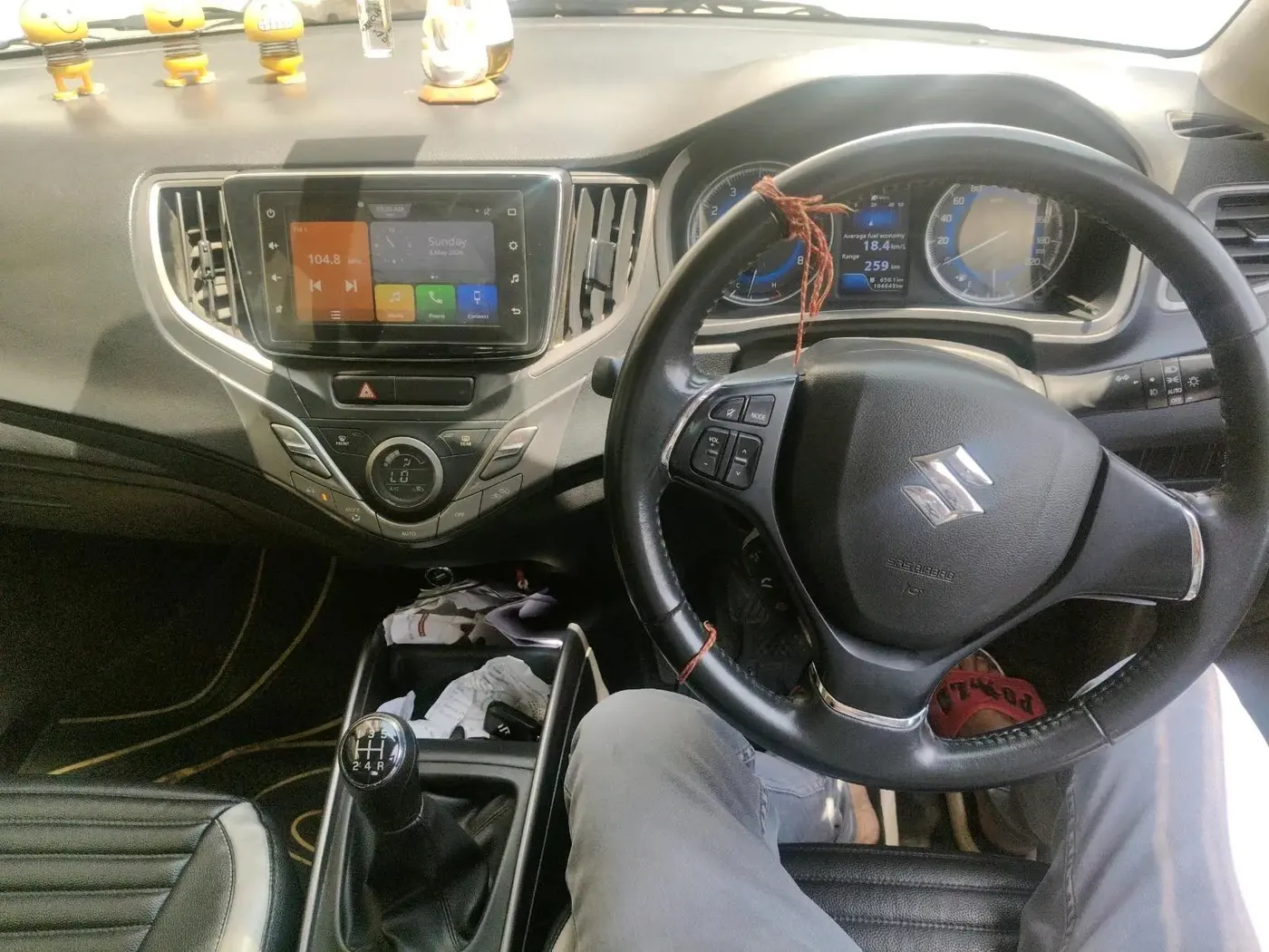 2019 Maruti Baleno ALPHA PETROL 1.2, Petrol, Manual, 1,04,643 km, interior