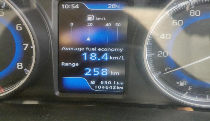 2019 Maruti Baleno ALPHA PETROL 1.2, Petrol, Manual, 1,04,643 km, interior