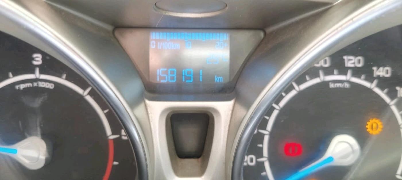 2016 Ford Ecosport TITANIUM 1.5L DIESEL, Diesel, Manual, 1,58,191 km, interior
