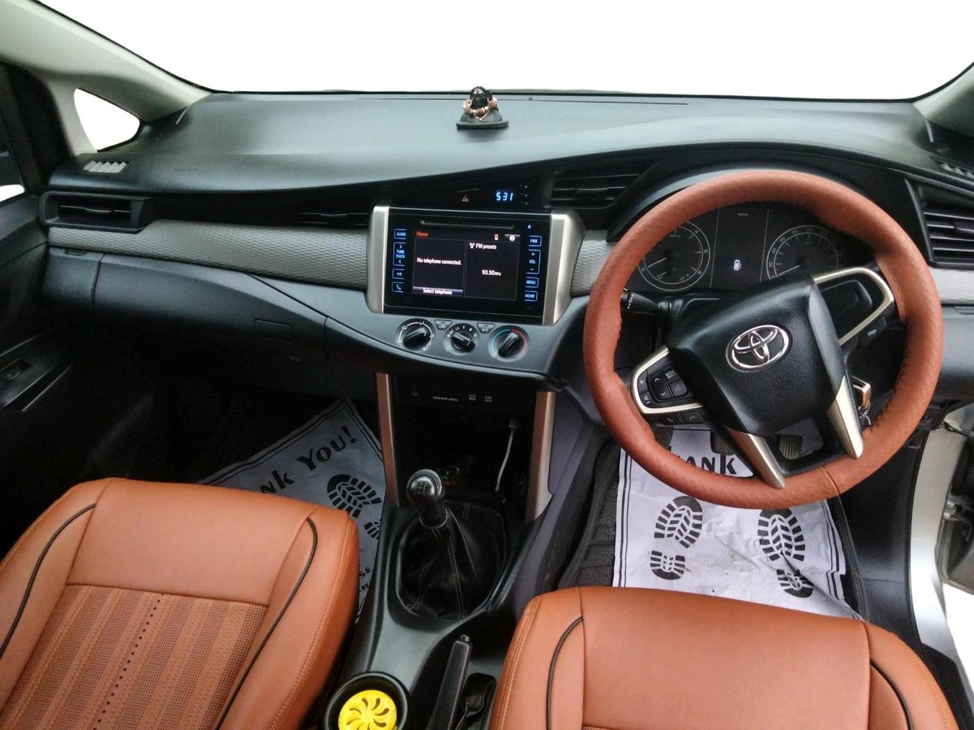 2019 Toyota Innova Crysta 2.4 G 7 STR, Diesel, Manual, 1,12,489 km, interior