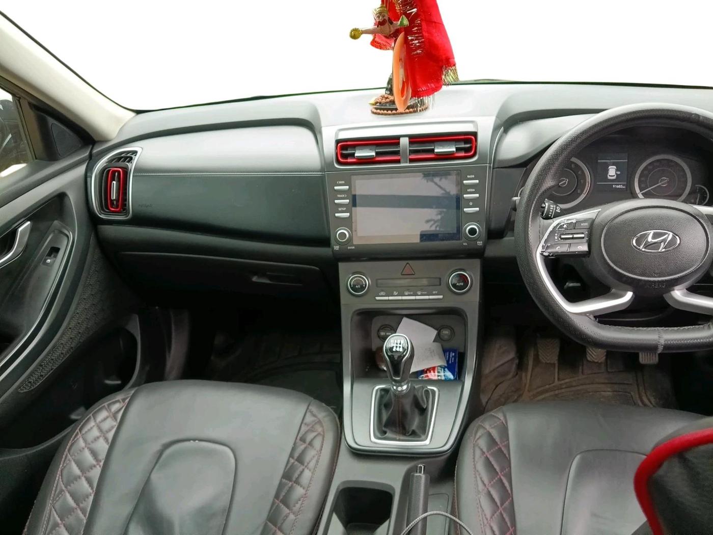 2022 Hyundai Creta S PLUS KNIGHT 1.5 PETROL, Petrol, Manual, 91,682 km, interior