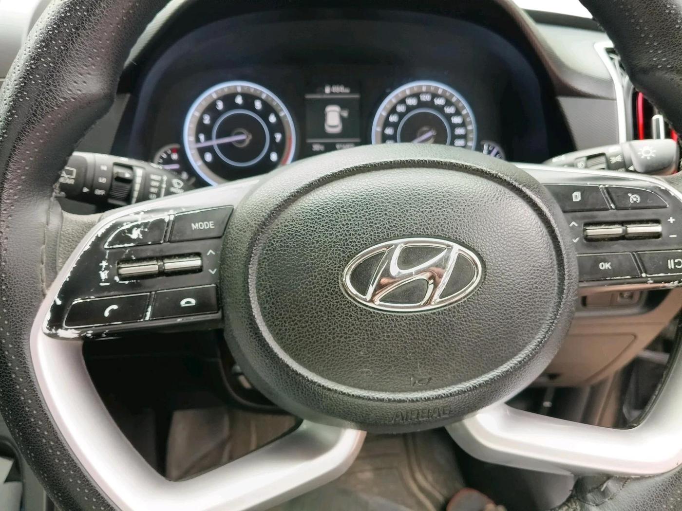 2022 Hyundai Creta S PLUS KNIGHT 1.5 PETROL, Petrol, Manual, 91,682 km, interior