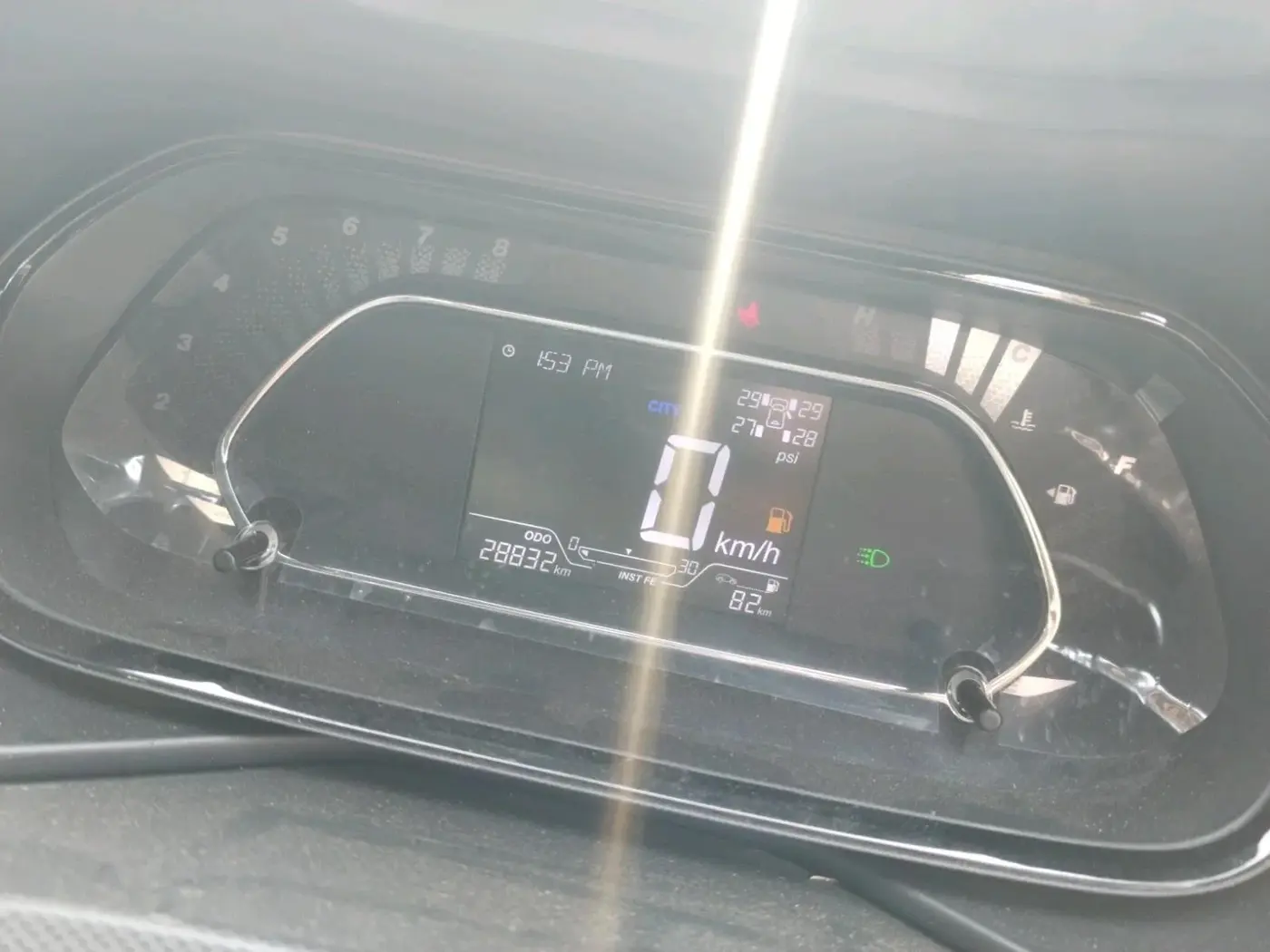 2023 Tata NEXON XZ PLUS PETROL SUNROOF DARK EDITION, Petrol, Manual, 29,500 km, interior