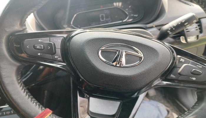 2023 Tata NEXON XZ PLUS PETROL SUNROOF DARK EDITION, Petrol, Manual, 28,832 km, interior