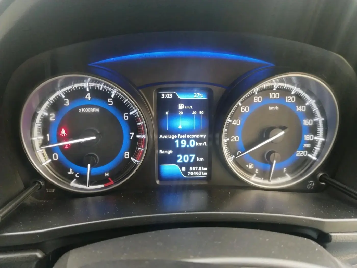 2021 Toyota Glanza G, Petrol, Manual, 70,463 km, interior