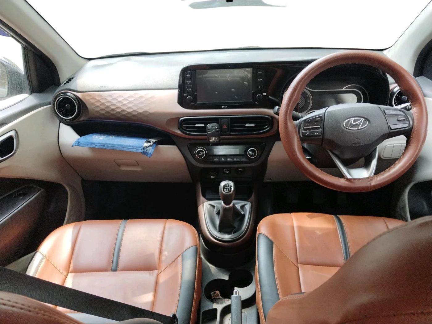 2020 Hyundai AURA SX 1.2 (O), Petrol, Manual, 37,331 km, interior