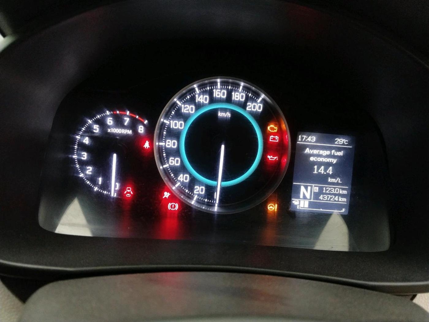 2017 Maruti IGNIS DELTA 1.2 AMT, Petrol, Automatic, 43,724 km, interior