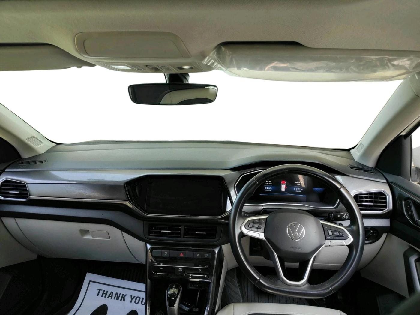 2023 Volkswagen TAIGUN TOPLINE 1.0 TSI AT, Petrol, Automatic, 16,433 km, interior