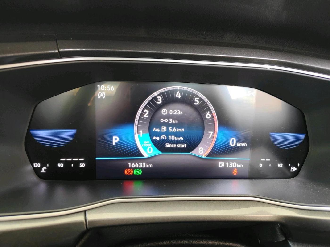 2023 Volkswagen TAIGUN TOPLINE 1.0 TSI AT, Petrol, Automatic, 16,433 km, interior